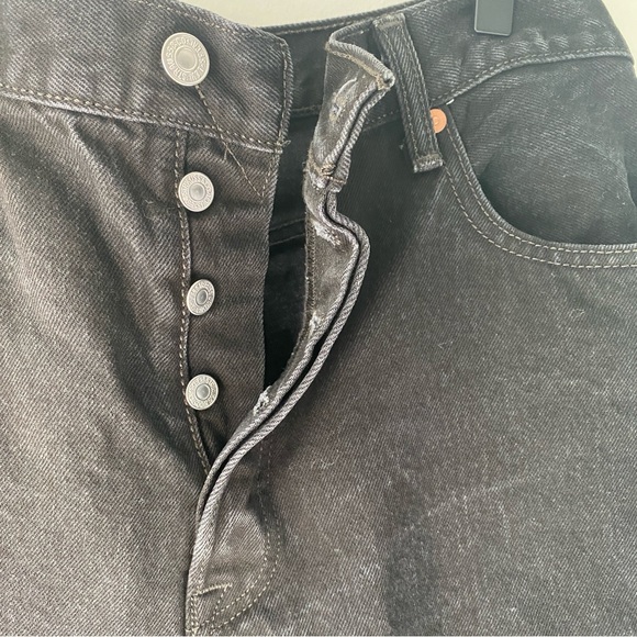 Levi’s 501 Orignal Fit Straight Black Jean - 36 - Picture 7 of 16